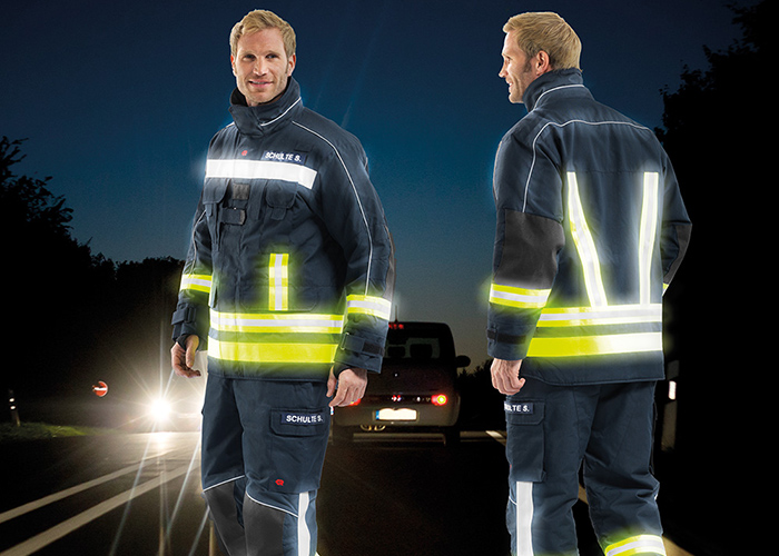 Rosenbauer Feuerwehrschutzanzug FIRE MAX 3 - Reflexbestreifung