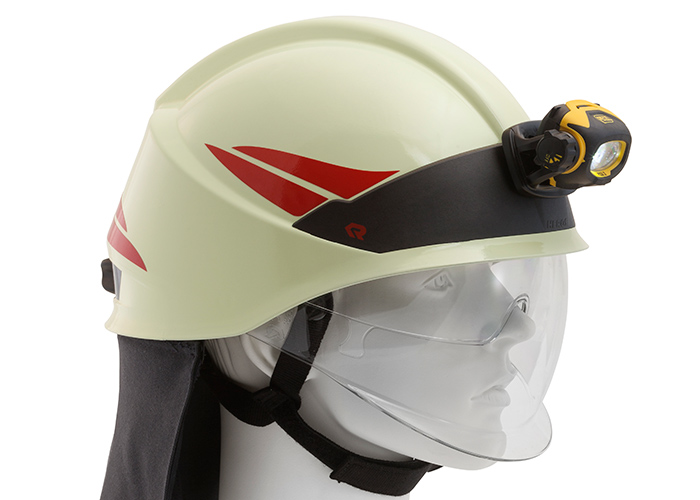 Rosenbauer Feuerwehrhelm HEROS-smart - Helmlampe
