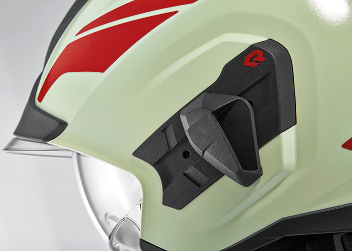 Rosenbauer Feuerwehrhelm HEROS Titan - Maskenadapter