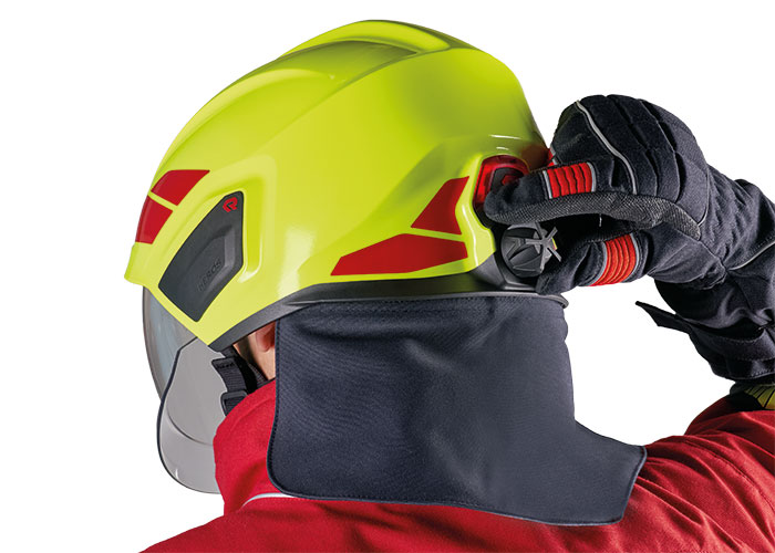 Rosenbauer Feuerwehrhelm HEROS H30 - Einstellung
