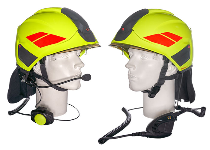 Rosenbauer Feuerwehrhelm HEROS H30 - Sprechfunk